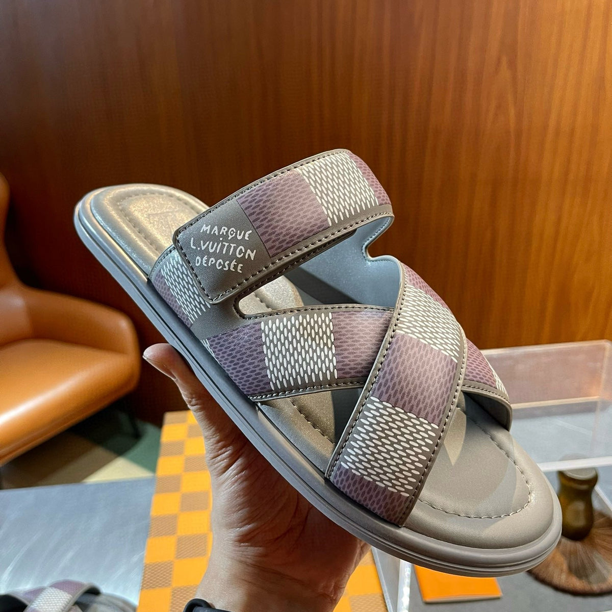 Louis Vuitton Shoes- Louis Vuitton Lou Venice Mule Comfortable Everyday Designer Shoes