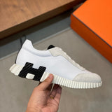 Hermès Black Slide Sandals - Sole Detail View