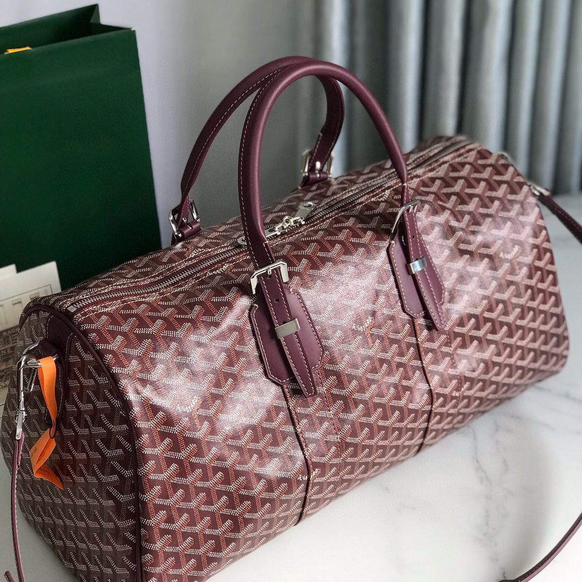 Bags- Goya Boston 45 Bag Luxury Designer Leather Handbag