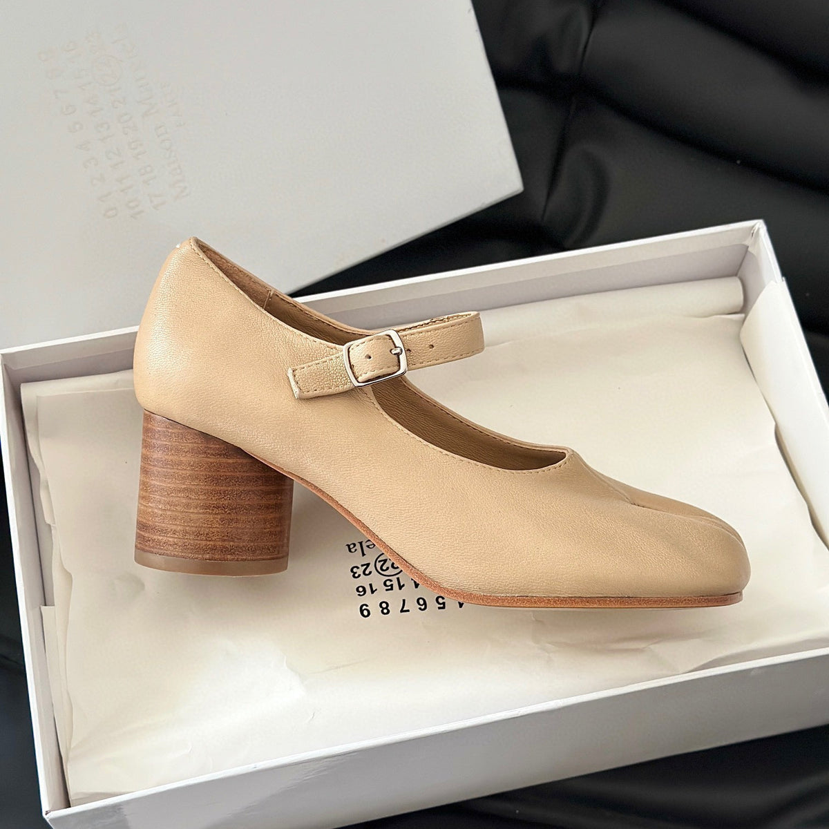 Shoes- Maison M Tabi Heels Premium Designer Casual Shoes