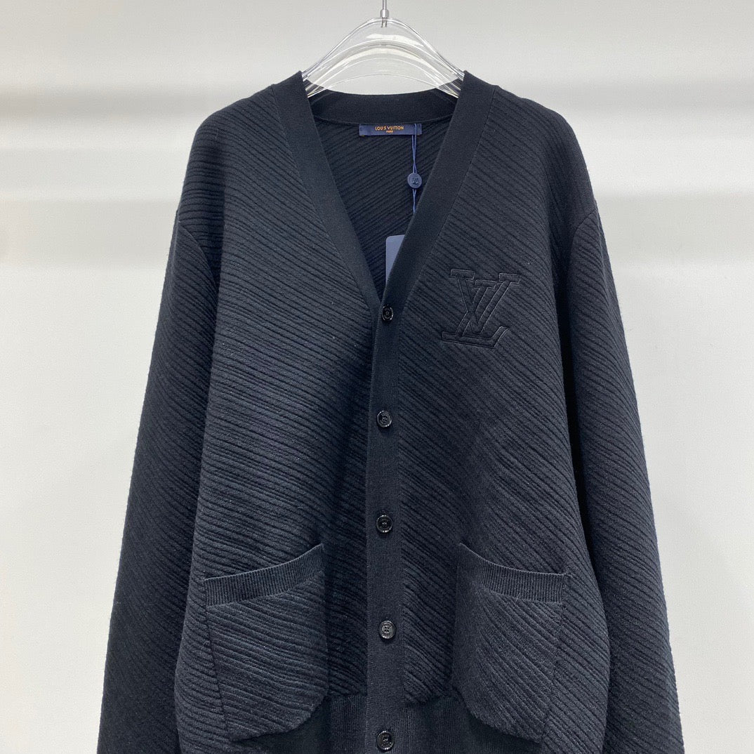 Louis Vuitton Sweaters- Louis Vuitton Lou Cardigan Premium Casual Designer Knitwear