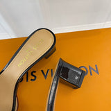 Louis Vuitton Beige Bow-Detail Flats - Heel Detail View