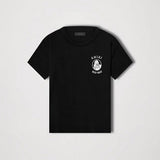 Close-up of Amiri t-shirt craftsmanship