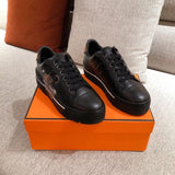 Hermes shoes Style 393 - logo and branding close-up