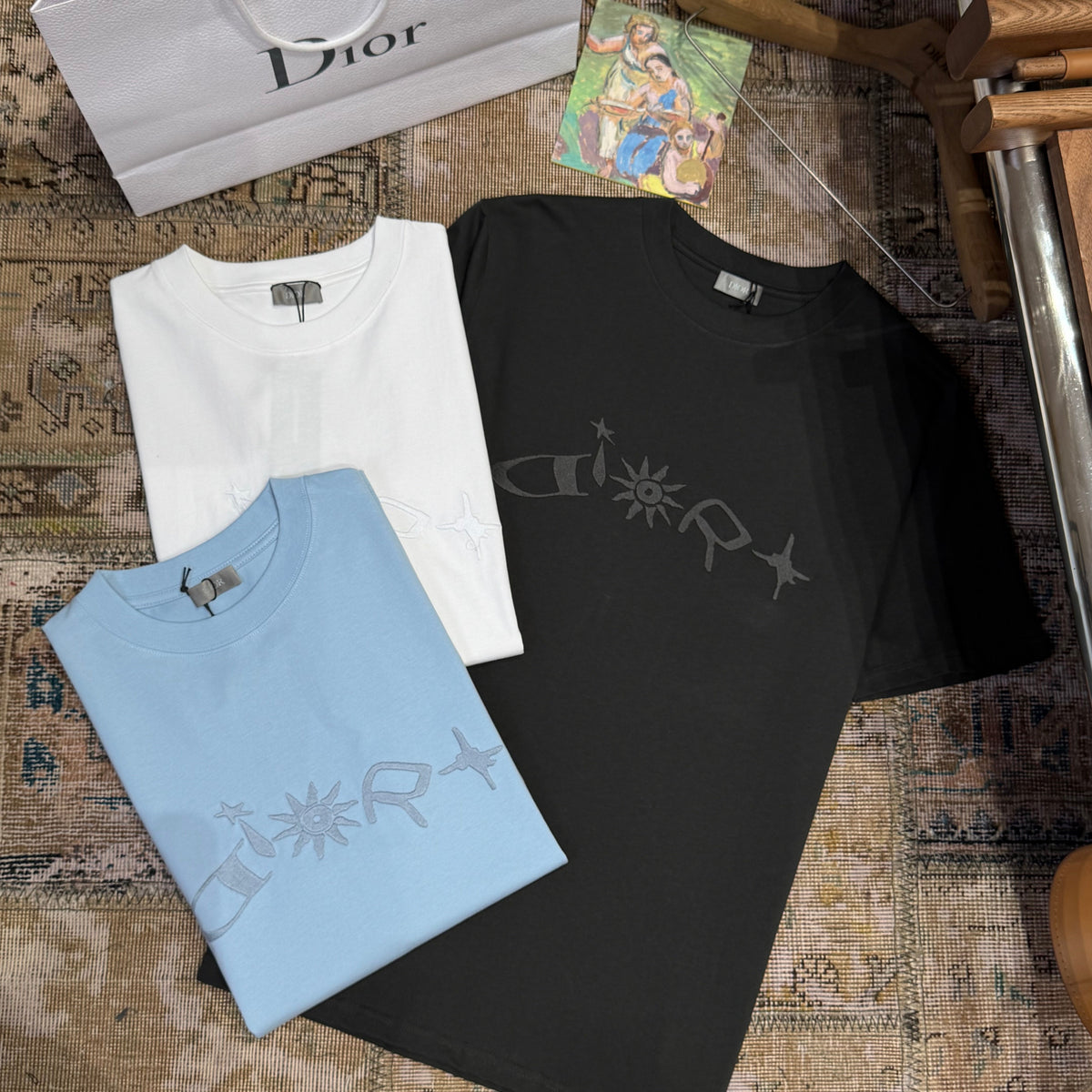 Dior T-Shirts- Dior T-shirt Premium Designer Cotton T-Shirt