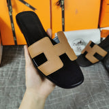 Hermes sandals Style 034 - angled studio shot