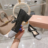 Side profile view of Miu Miu luxury piece style No.117