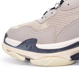 Balenciaga Camel Chunky Platform Sneakers - Toe Detail View