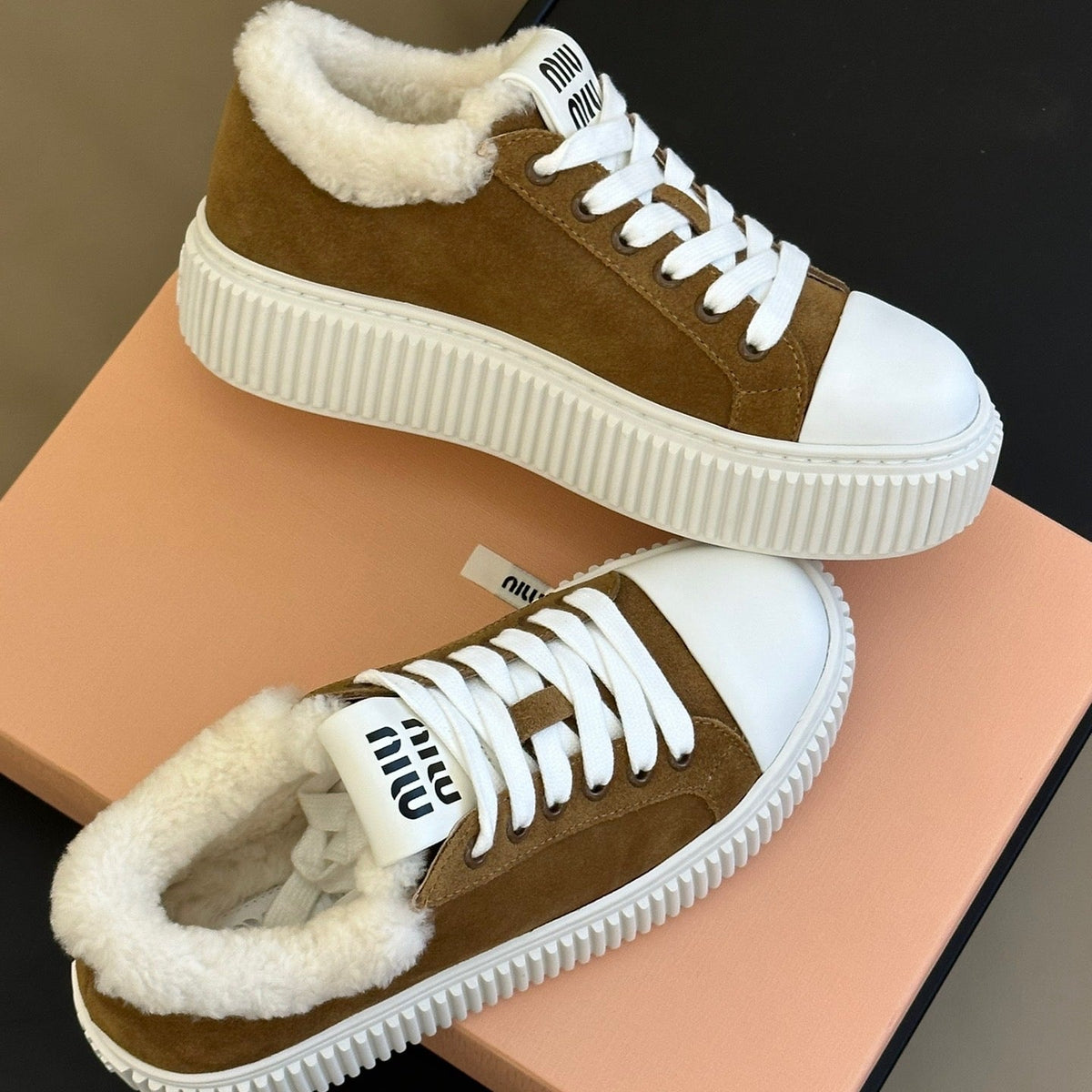 Shoes- Miu M Trainers Premium Designer Casual Shoes