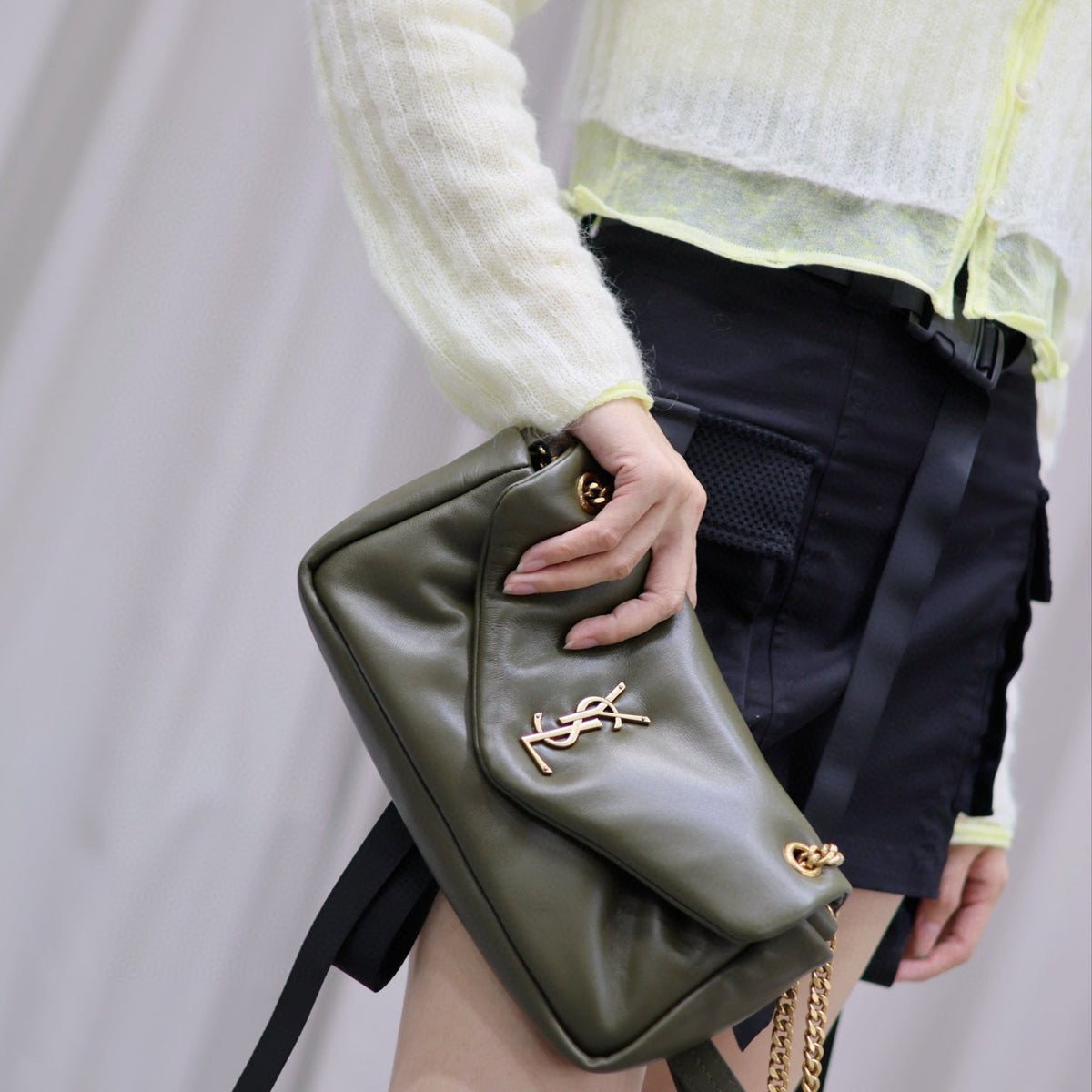 Saint Laurent Bags- Saint Laurent Calypso Medium Bag Premium Designer Shoulder Bag