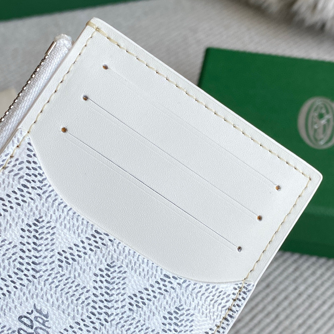 Wallets- Goya Bourbon Card Holder Elegant Everyday Leather Wallet