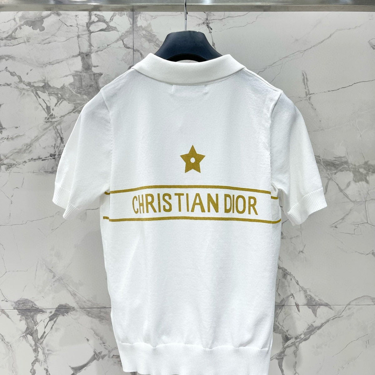 Dior Polo Shirts- Dior Polo Shirt Classic Designer Cotton Polo Shirt