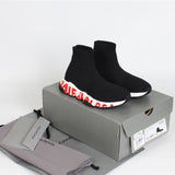 Balenciaga Grey Platform Heels - Side Profile View