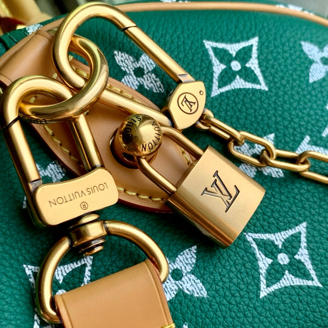 Louis Vuitton Bags- Louis Vuitton Lou Speedy P9 25 Bag Luxury Designer Leather Handbag