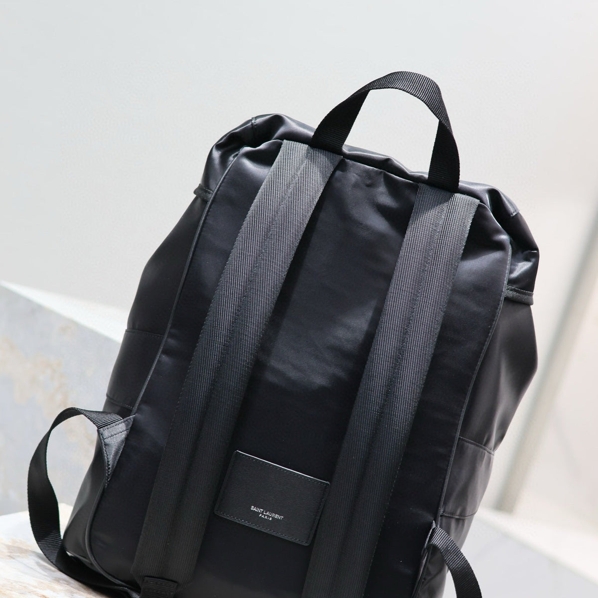 Saint Laurent Bags- Saint Laurent Leather Backpack Premium Designer Shoulder Bag