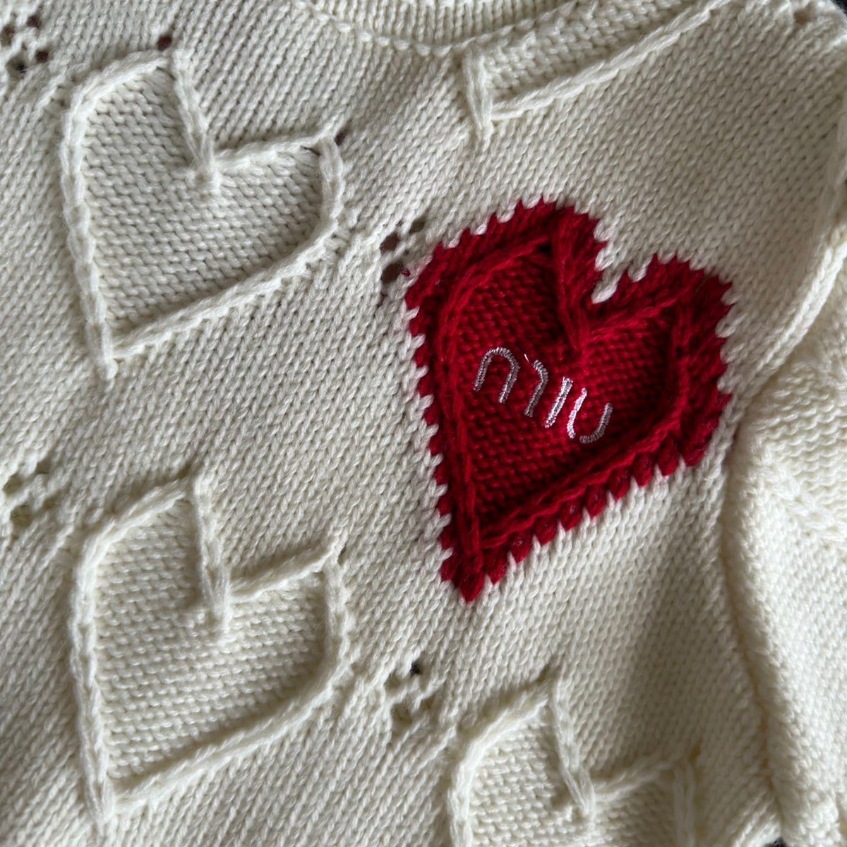 Sweaters- Miu M Jumper Premium Casual Designer Knitwear