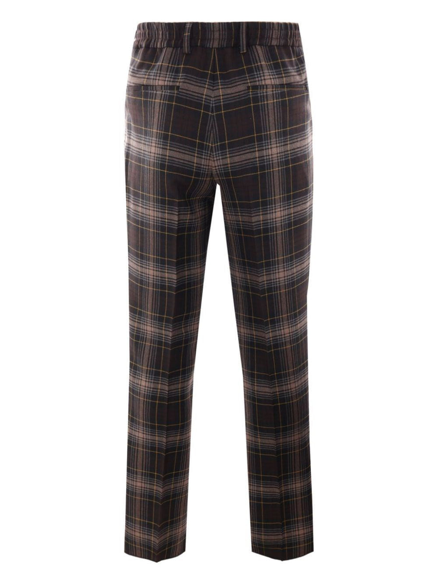Fendi premium pants detail and craftsmanship close-up