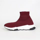 Balenciaga Red Low-Top Sneakers - Sole Detail View