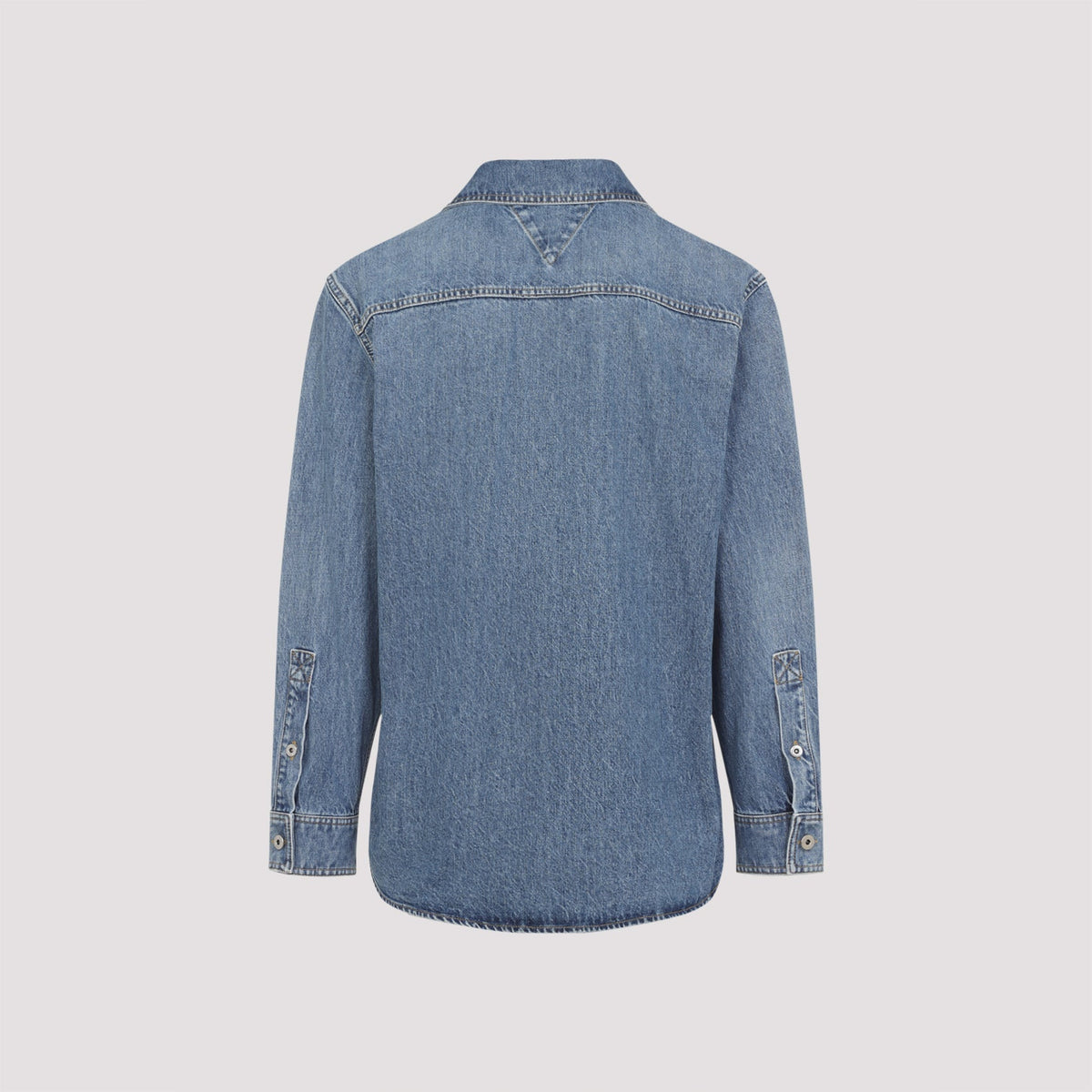 Bottega Veneta Tops? Bottega Veneta Denim Shirt Men Premium Designer Casual Top