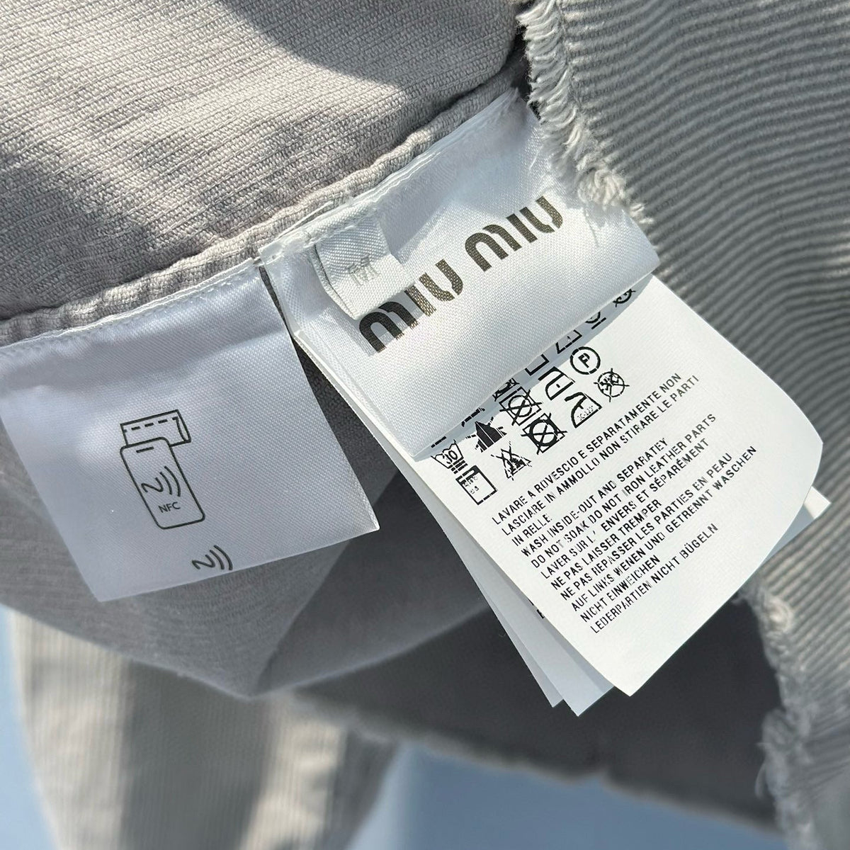 Tops- Miu M Shirt Premium Designer Casual Top