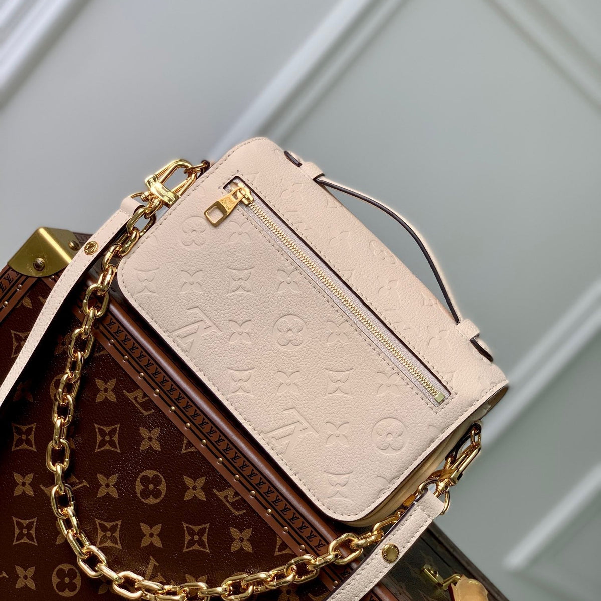 Louis Vuitton Bags- Louis Vuitton Lou Pochette Metis East West Bag Premium Designer Shoulder Bag