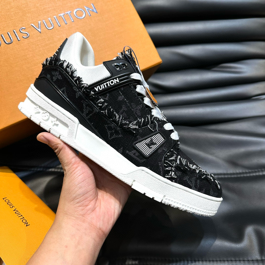 Louis Vuitton Shoes- Louis Vuitton Lou Trainers Premium Designer Casual Shoes
