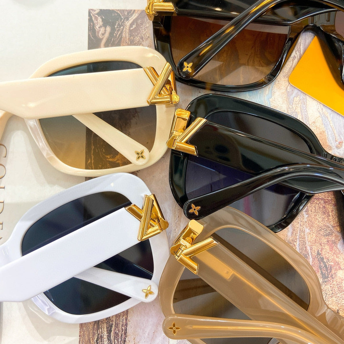 Louis Vuitton Sunglasses- Louis Vuitton Lou Sunglasses Premium Fashion Designer Sunglasses