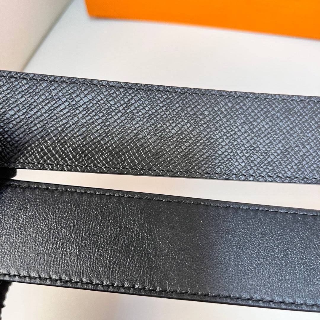 Louis Vuitton Belts- Louis Vuitton Lou Belt Premium Leather Designer Belt