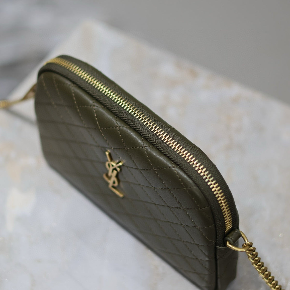 Saint Laurent Bags- Saint Laurent Gaby Pouch Elegant Everyday Designer Handbag