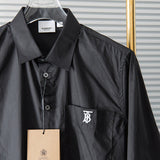 Burberry luxury designer clothing detail shot
