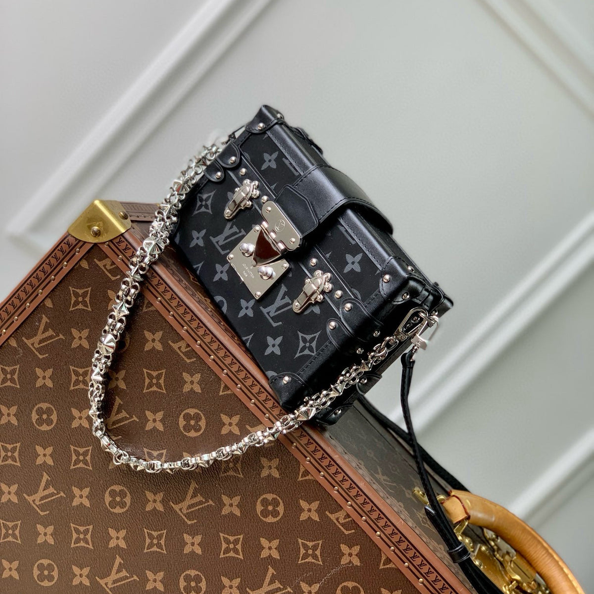 Louis Vuitton Bags- Louis Vuitton Lou Petite Malle Bag Premium Designer Shoulder Bag