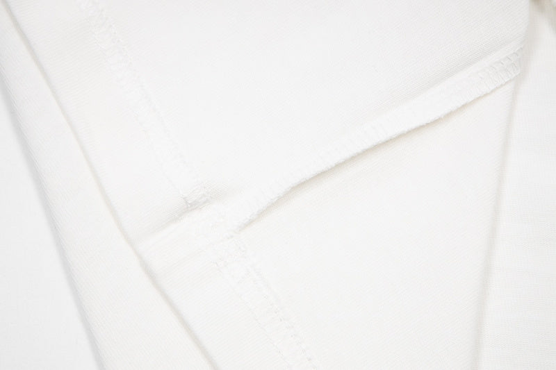Burberry luxury t-shirt detail shot