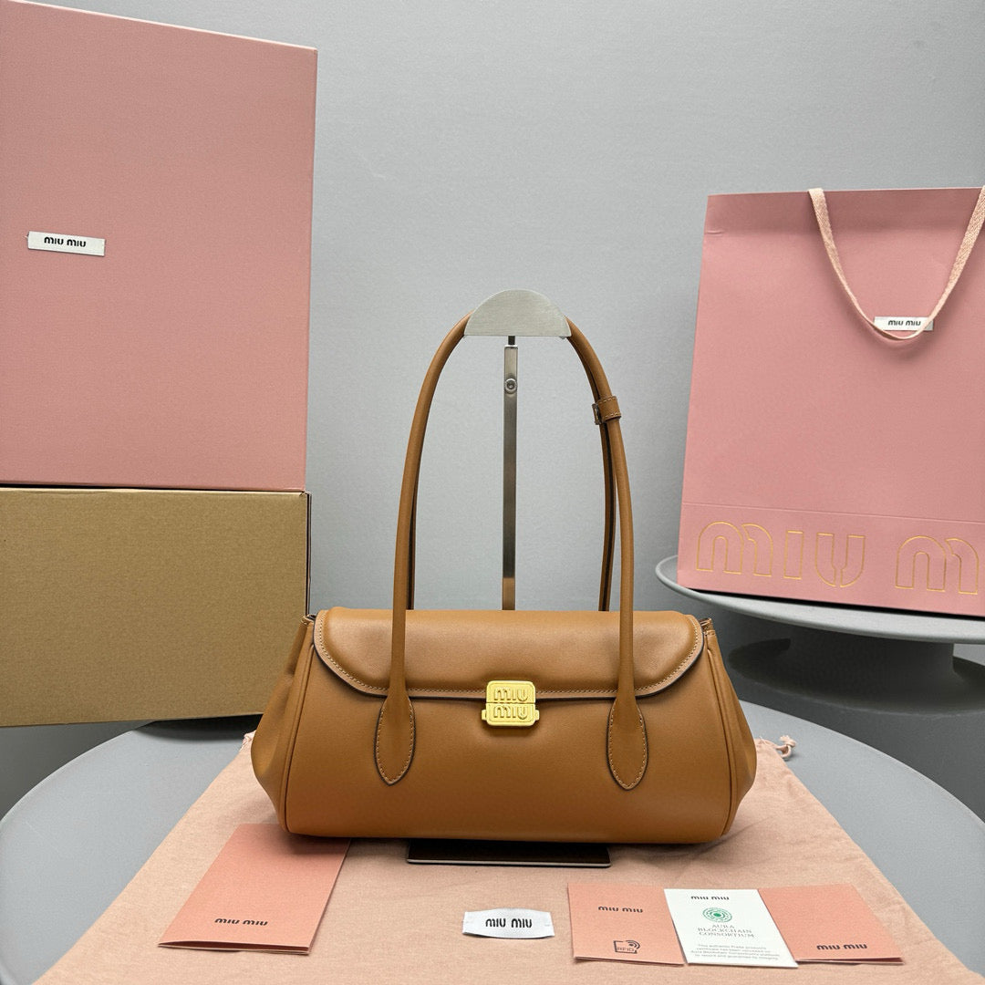 Bags- Miu M Shoulder Bag Elegant Everyday Designer Handbag