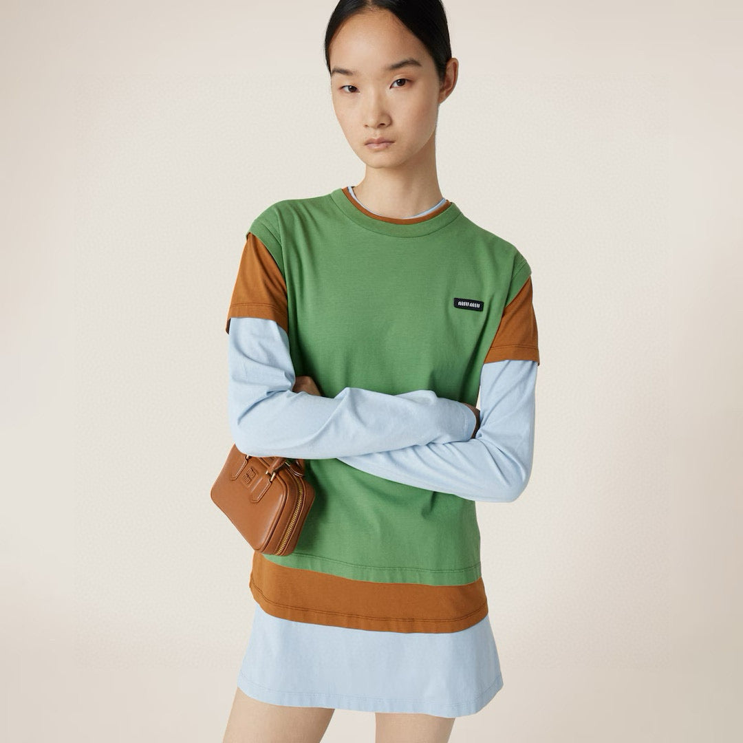 Tops- Miu M Top Premium Designer Casual Top