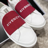 Givenchy Burgundy Pointed-Toe Flats - Toe Detail View