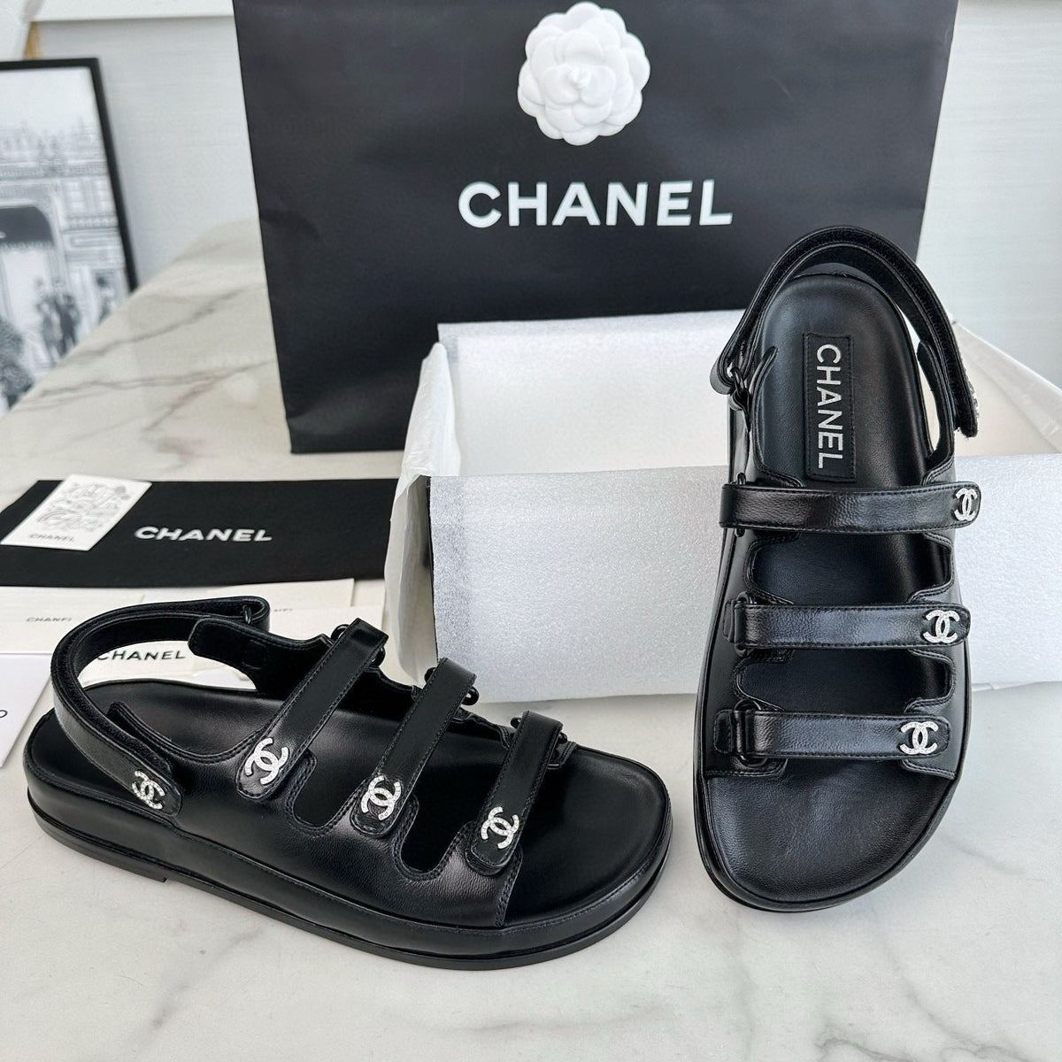 Chanel Shoes- Chanel Sandals Comfortable Everyday Designer Shoes