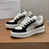 Givenchy Burgundy Pointed-Toe Flats - Full Silhouette View