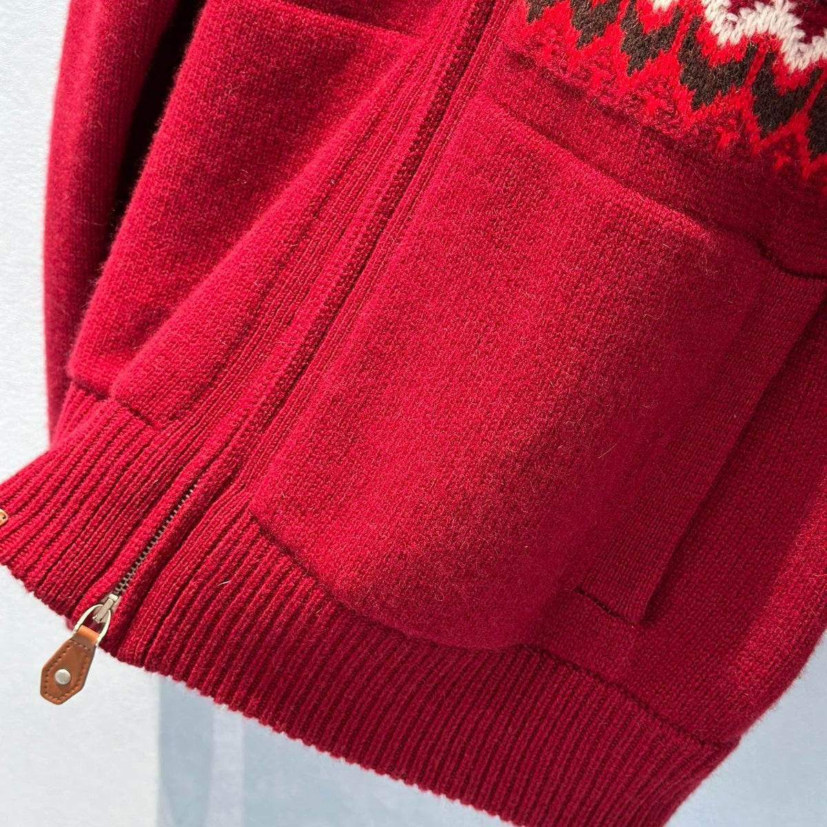 Sweaters- Loro P Zip Sweater Premium Casual Designer Knitwear