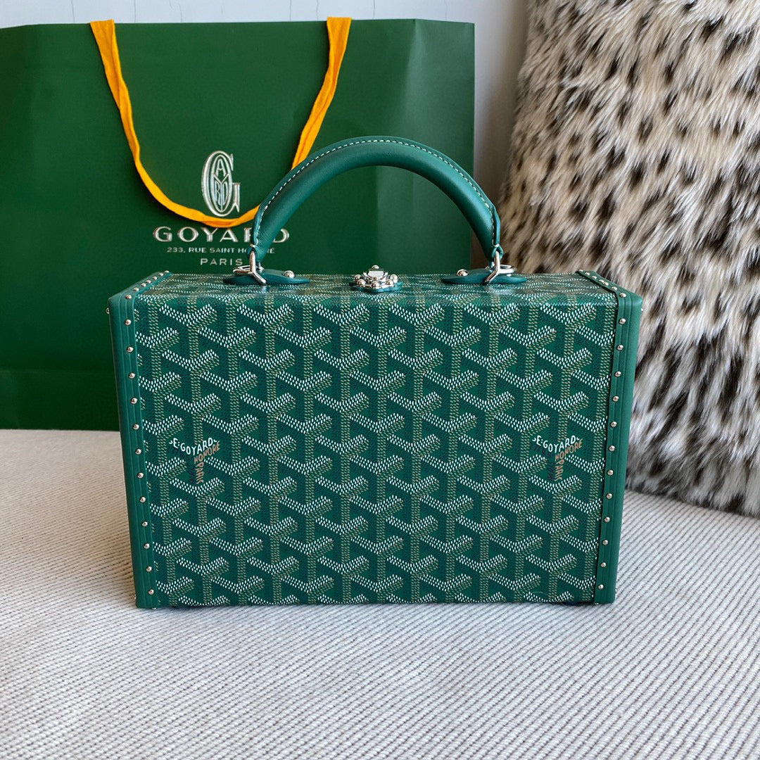 Bags- Goya Grand Hotel Trunk Bag Elegant Everyday Designer Handbag