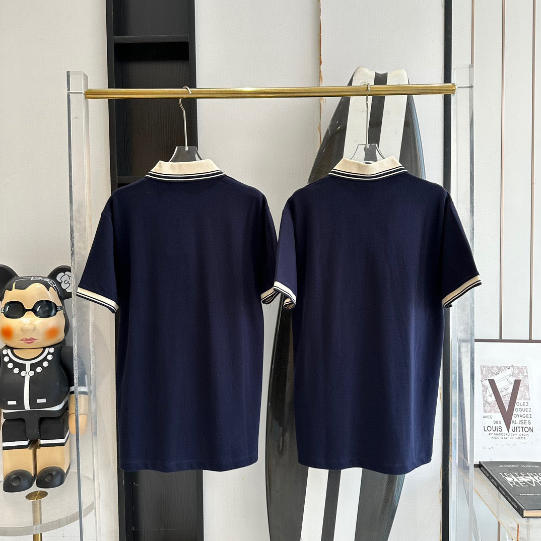 Gucci Polo Shirts- Gucci Polo Shirt Classic Designer Cotton Polo Shirt