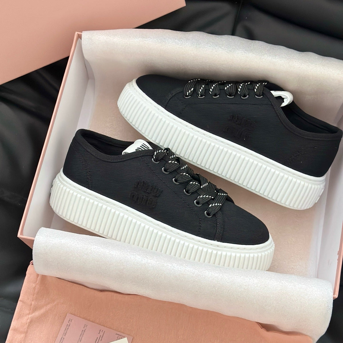 Shoes- Miu M Trainers Premium Designer Casual Shoes