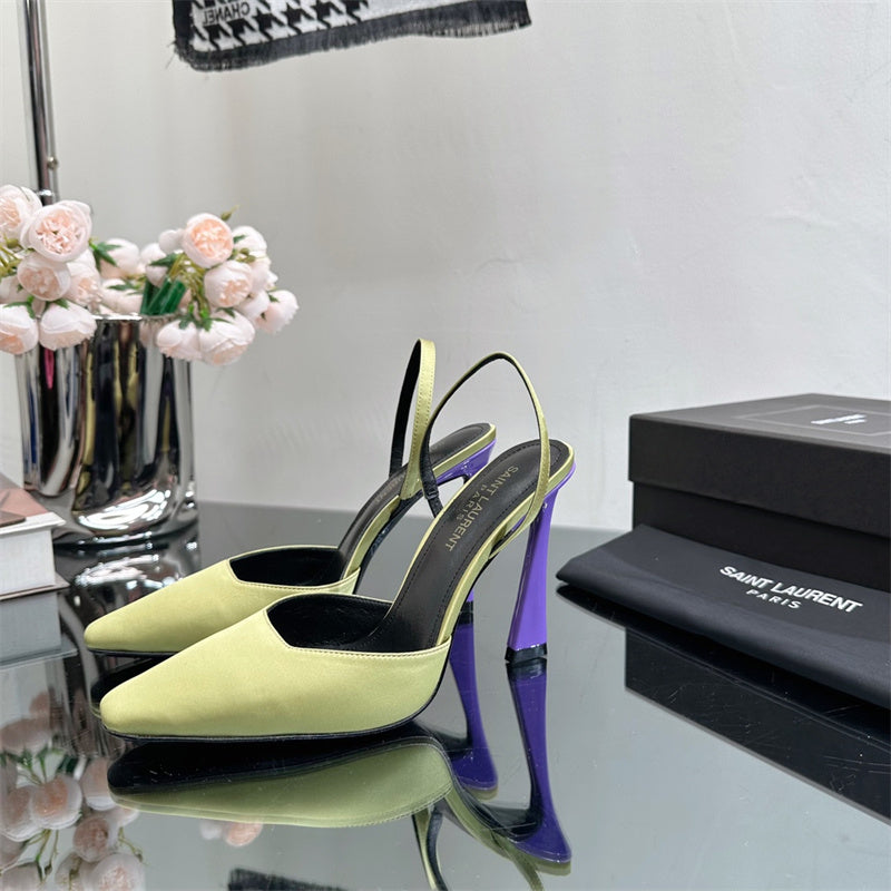 Saint Laurent shoes front view designer style