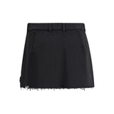 Balenciaga premium skirts detail and craftsmanship close-up