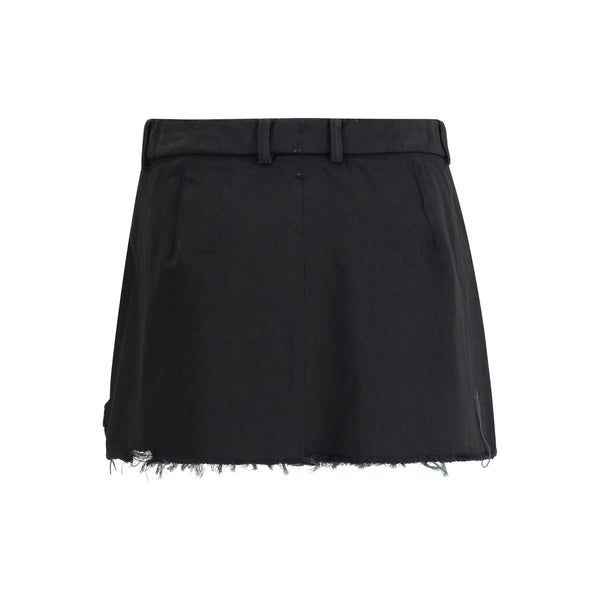 Balenciaga premium skirts detail and craftsmanship close-up