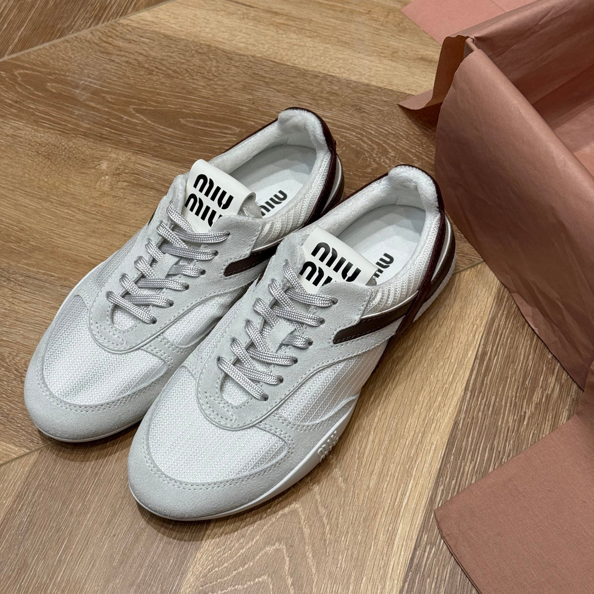 Shoes- Miu M Trainers Premium Designer Casual Shoes