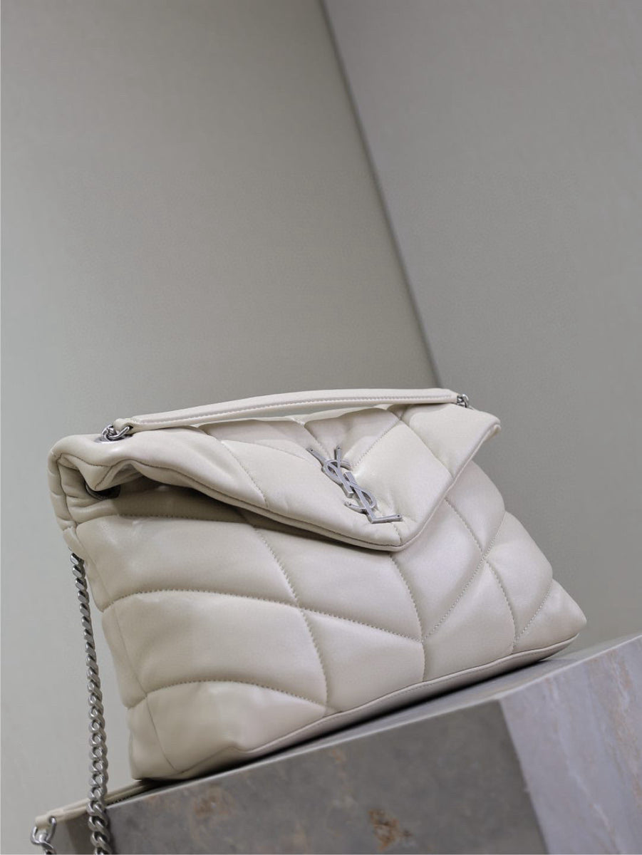 Saint Laurent Bags- Saint Laurent Loulou Medium Puffer Bag Premium Designer Shoulder Bag