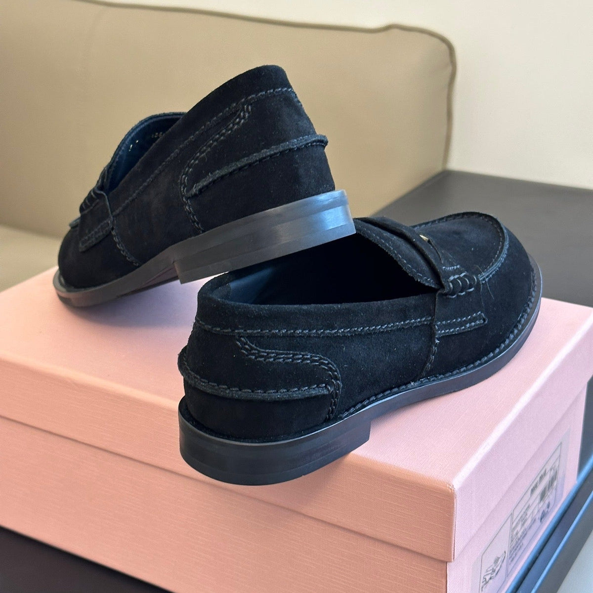 Shoes- Miu M Loafers Comfortable Everyday Designer Shoes