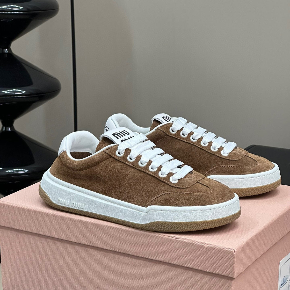 Shoes- Miu M Trainers Luxury Lifestyle Designer Footwear