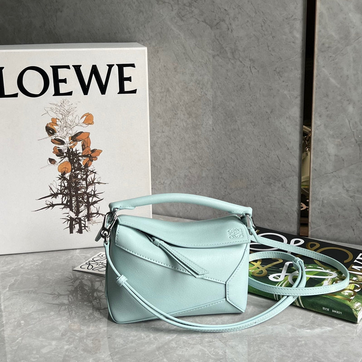 Bags- Loew Mini Puzzle Edge Bag Elegant Everyday Designer Handbag