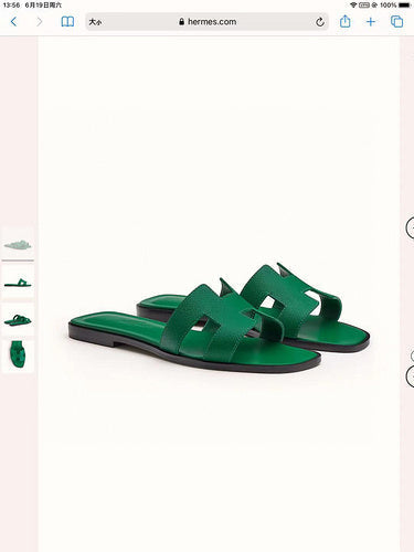 Hermès Black Block Heel Sandals - Full Silhouette View